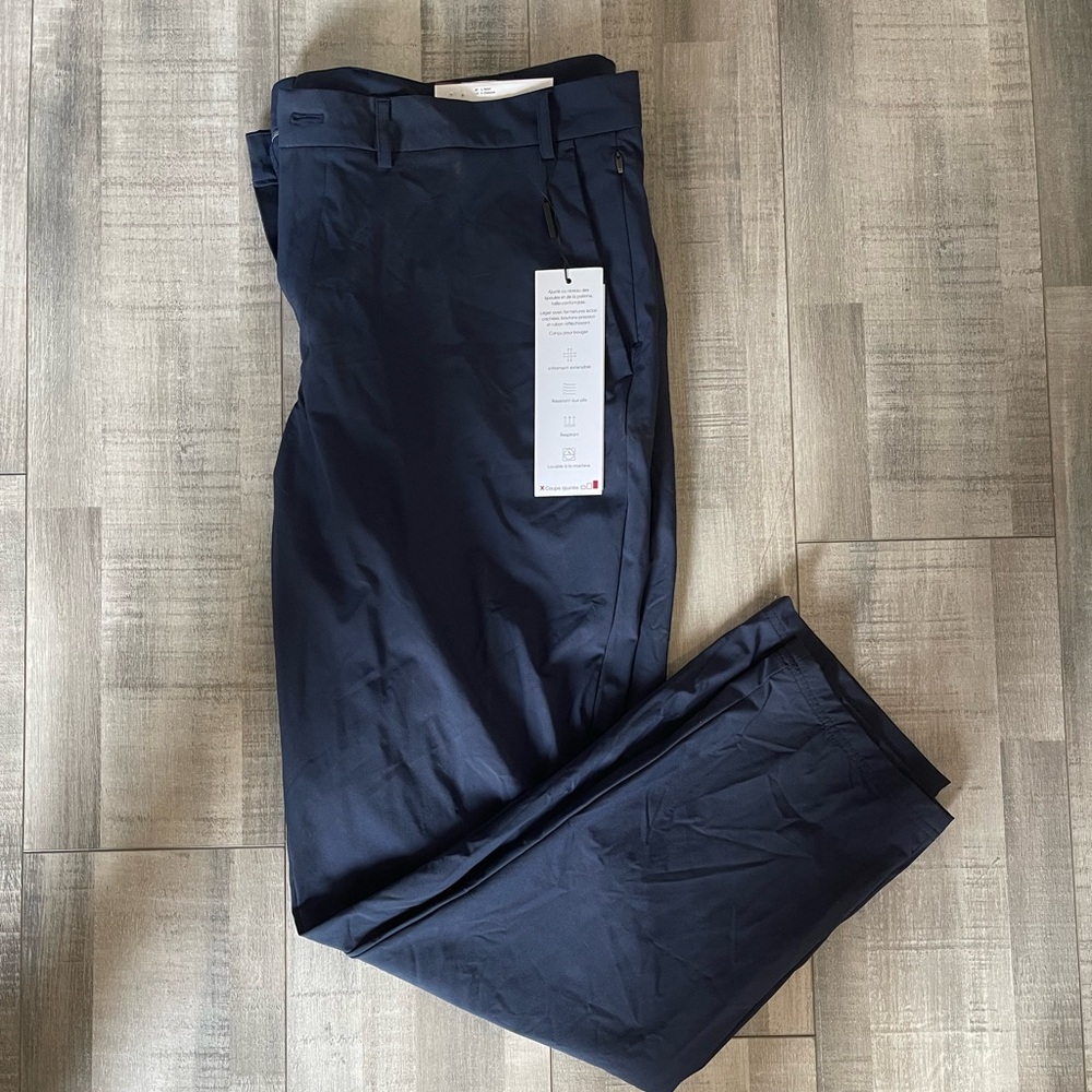 Calvin Klein Men's Dark Blue Dress Pants - Picture 4 of 11